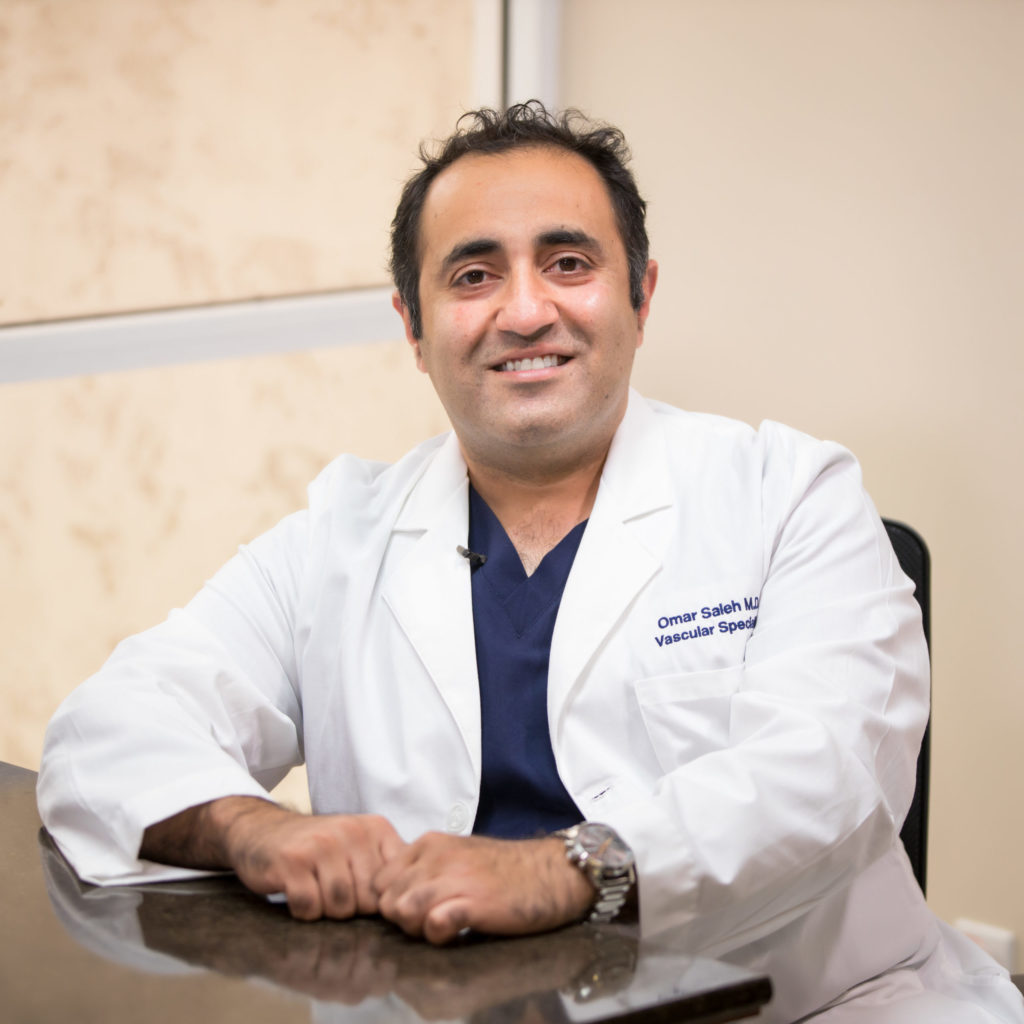 Dr. Omar Saleh, Founder of Vein and Fibroid Treatment Center